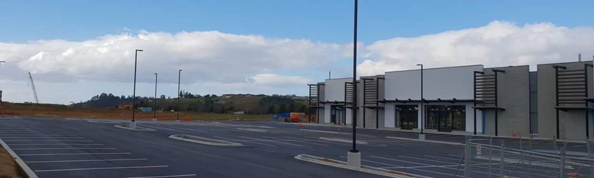 Asphalt car Park
