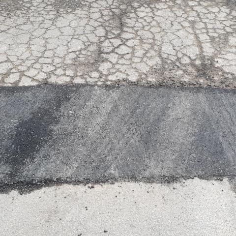 Patch Repair In Asphalt