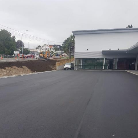 Asphalt Car Park