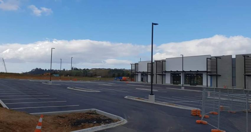 Asphalt car Park